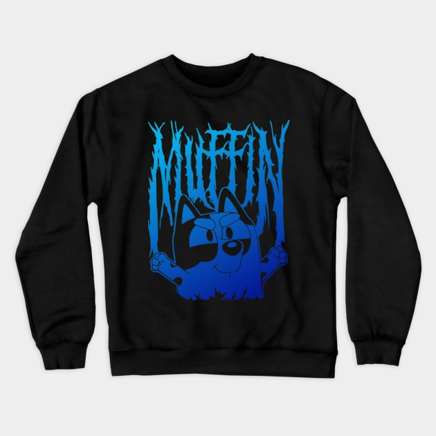 RPG MUFFIN BLUE Crewneck Sweatshirt by Tayooanaku